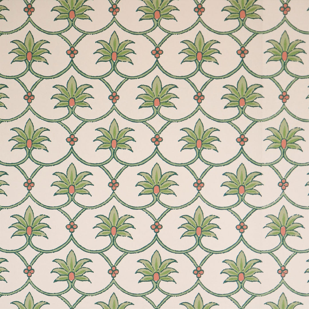 Palm Grove Wallpaper - Grasshopper