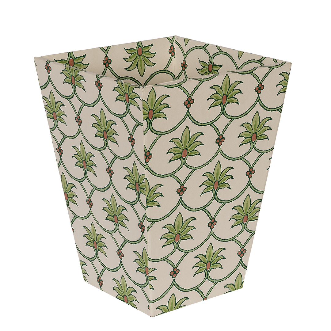 Grasshopper Palm Grove Waste Paper Bin