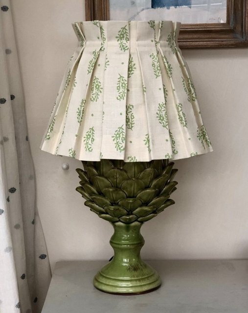 Bespoke Box Pleat Lampshade - Alice Palmer & Co