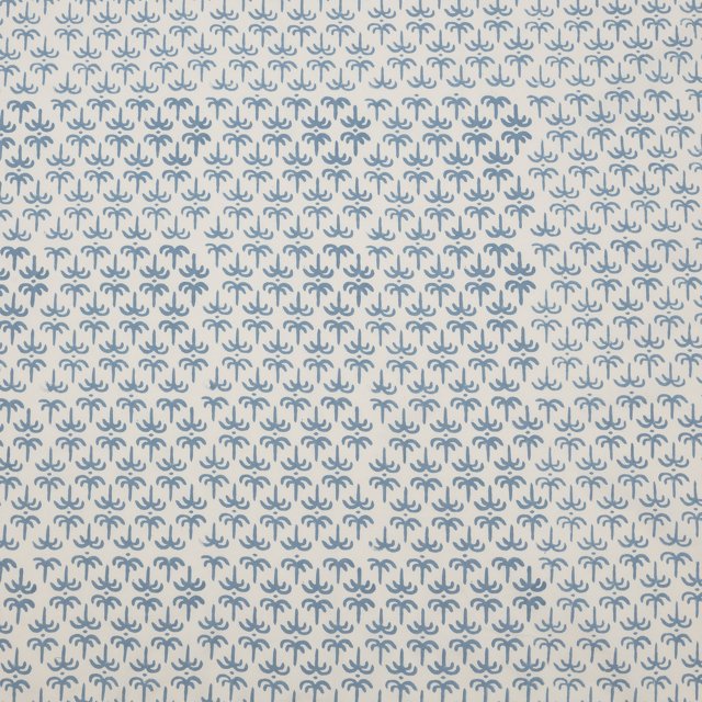 Blue Callaloo Cotton Fabric - Alice Palmer & Co