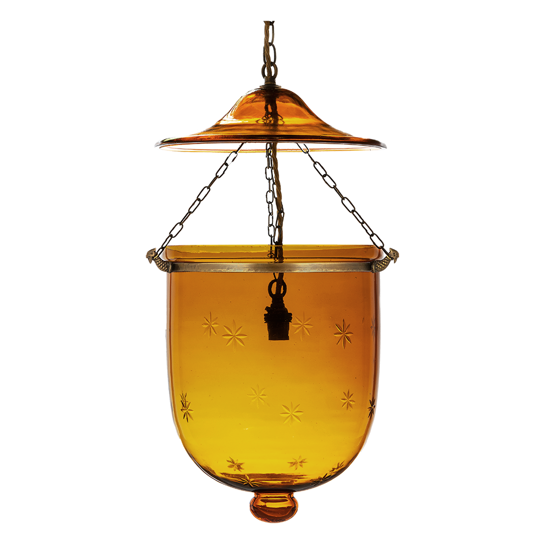 Amber Hundi Lantern