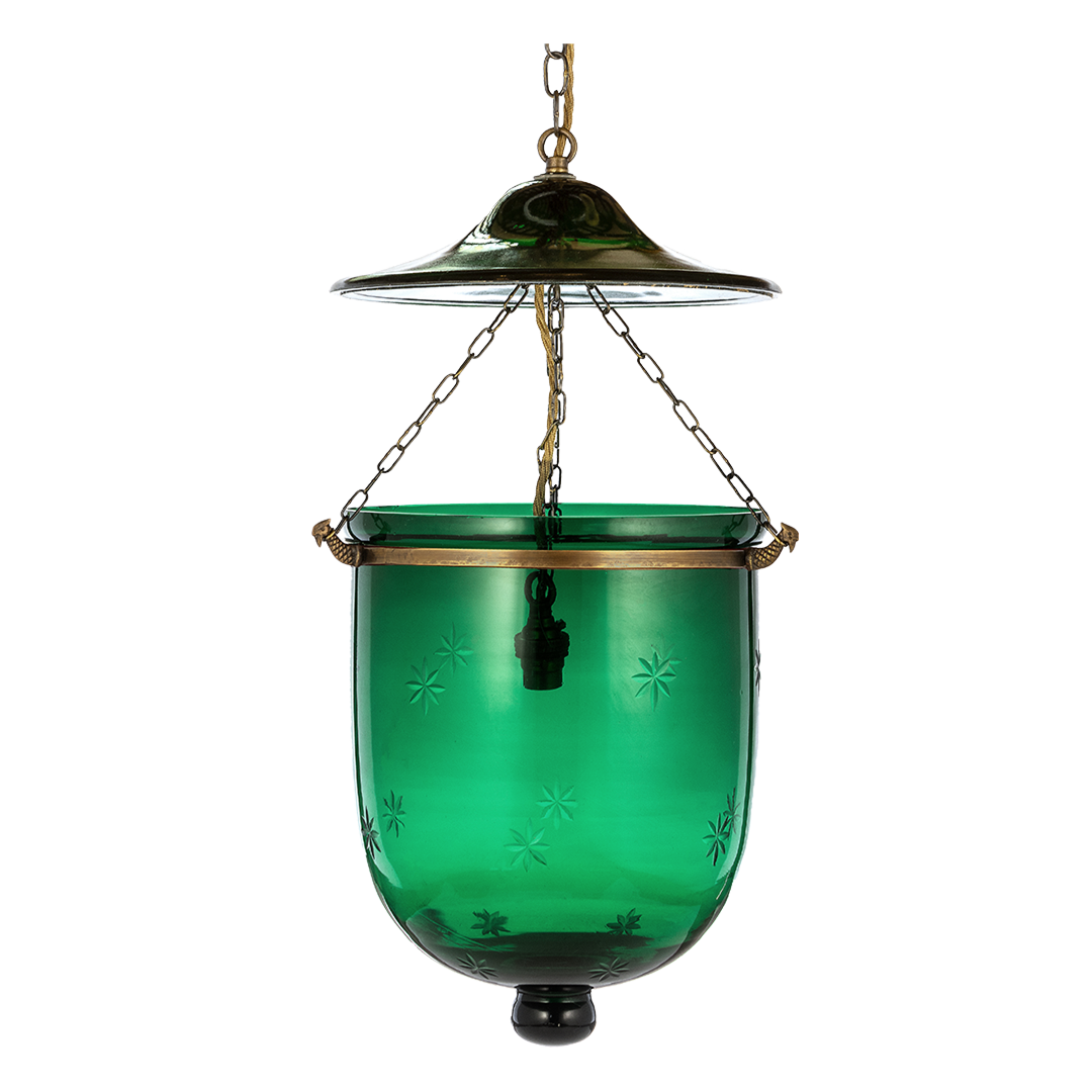 Bottle Green Hundi Lantern