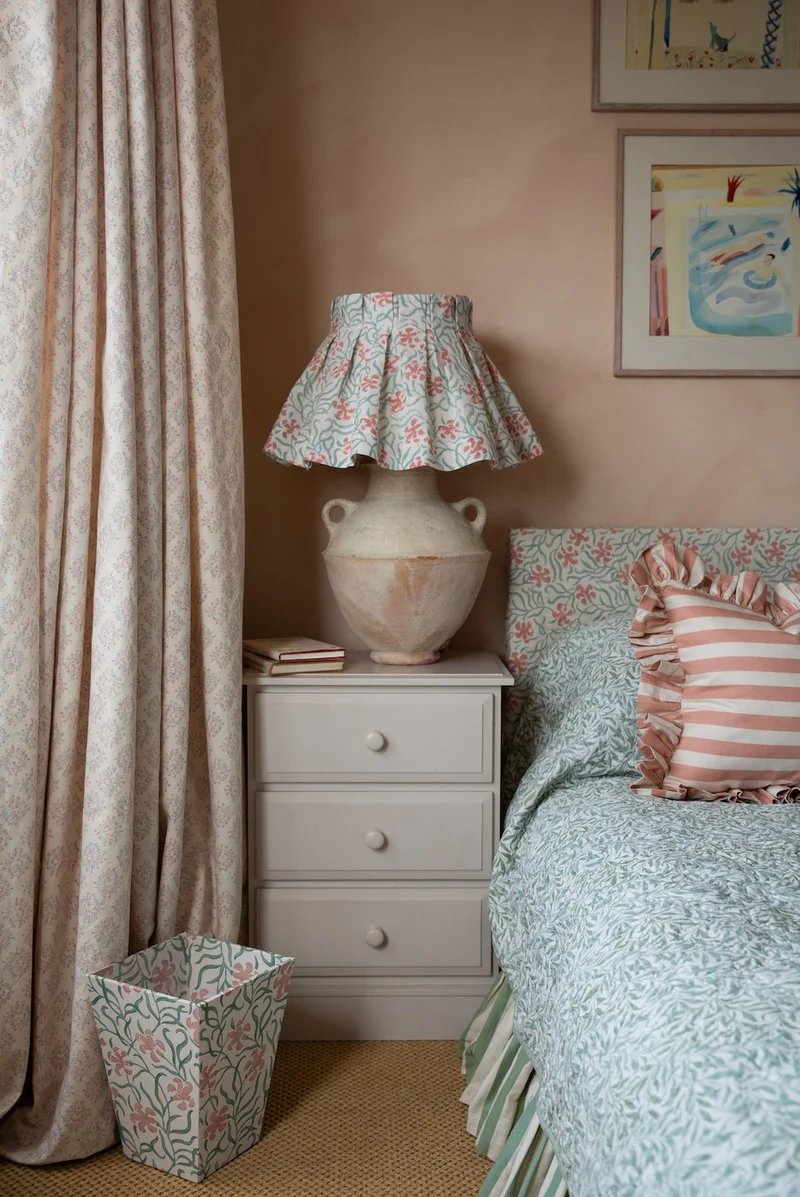 Okra Linen Lampshades - Alice Palmer & Co