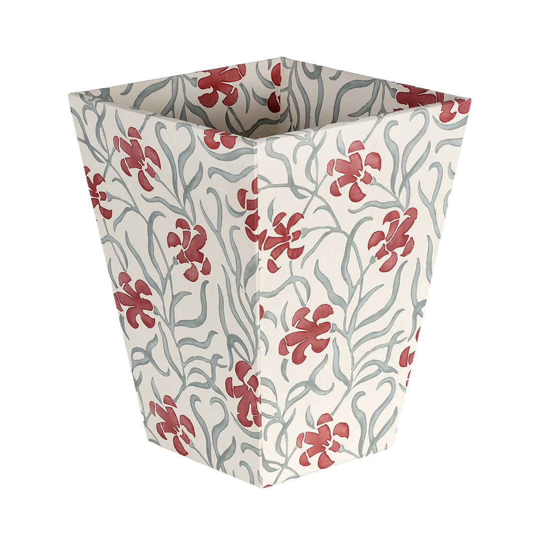 Okra Poppy Petrol Waste Paper Bin