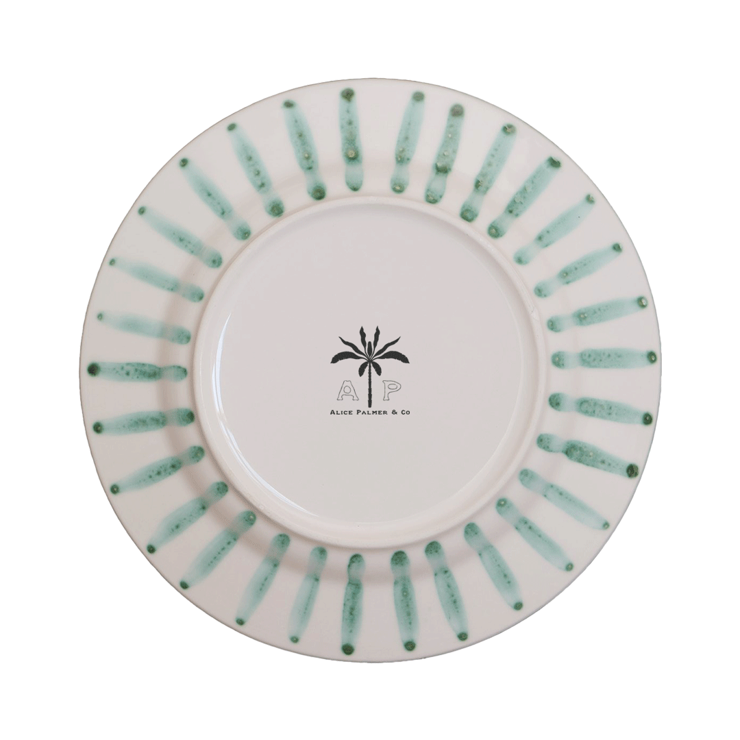 Palm & Fern Dinner Plate - Set of 4