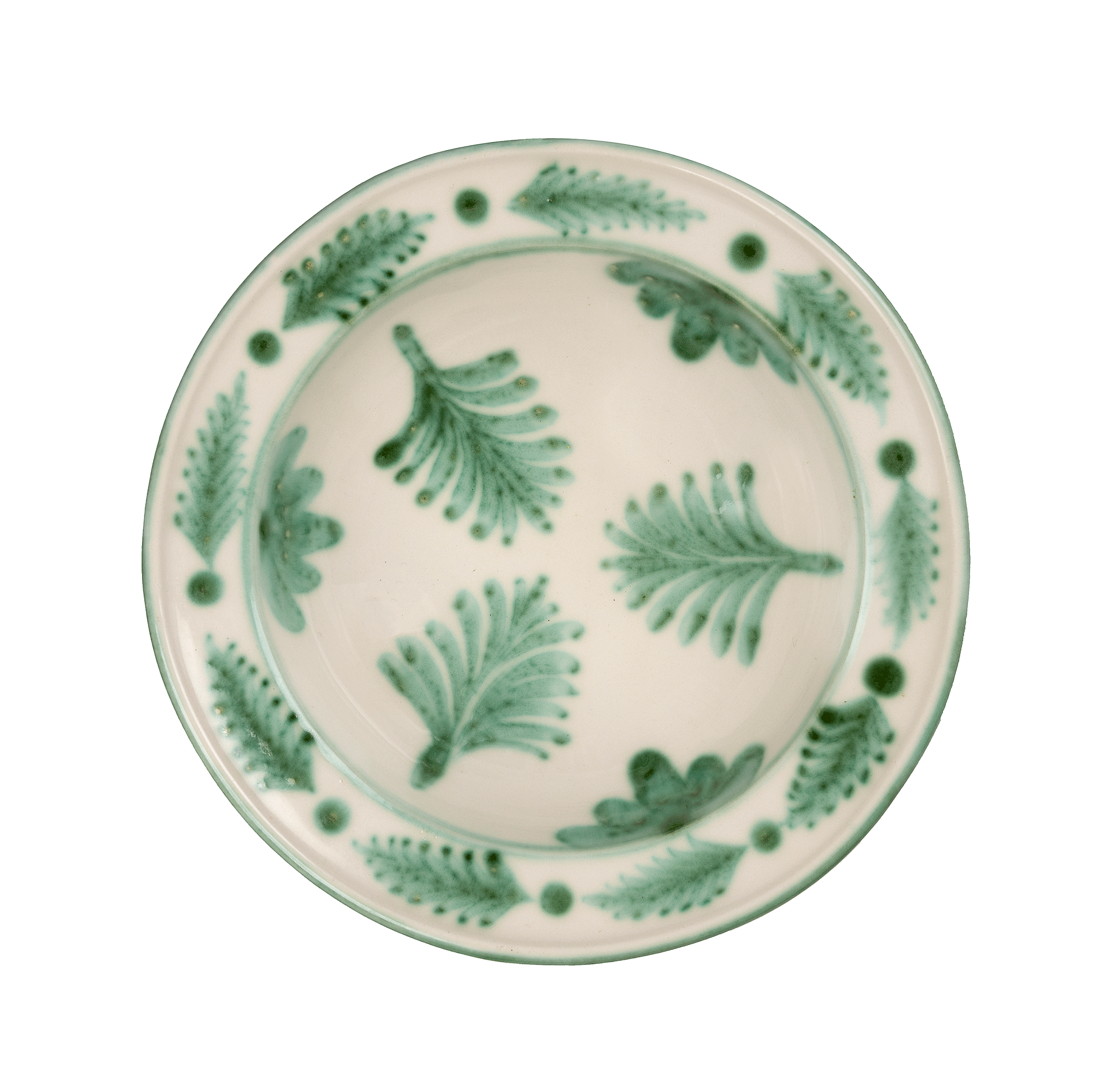 Palm & Fern Pasta Bowl - Set of 4