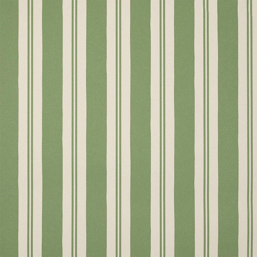 Raj Grasshopper Stripe Wallpaper