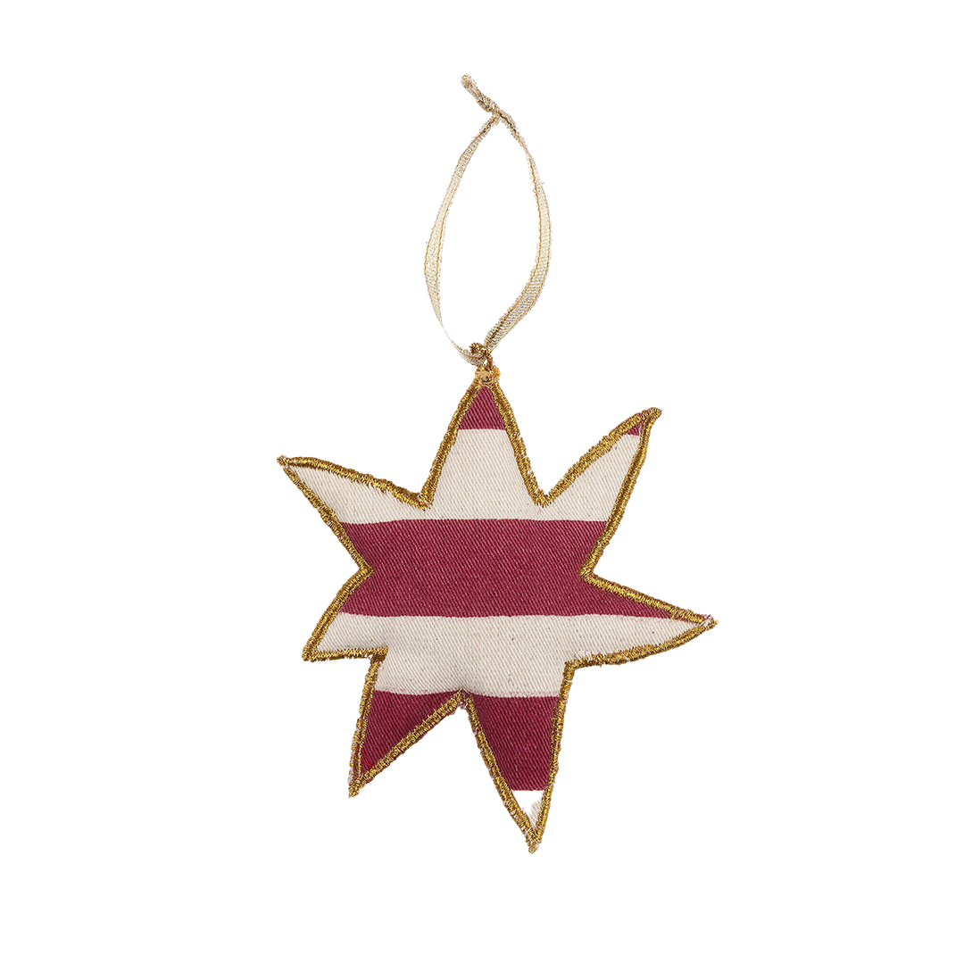 Red Tangier Wonky Star