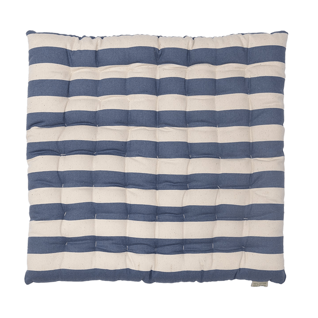 Tangier Denim Stripe Cushion Pad - Alice Palmer & Co