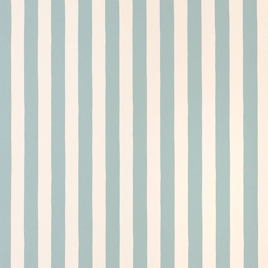 Tangier Iceberg Stripe Wallpaper