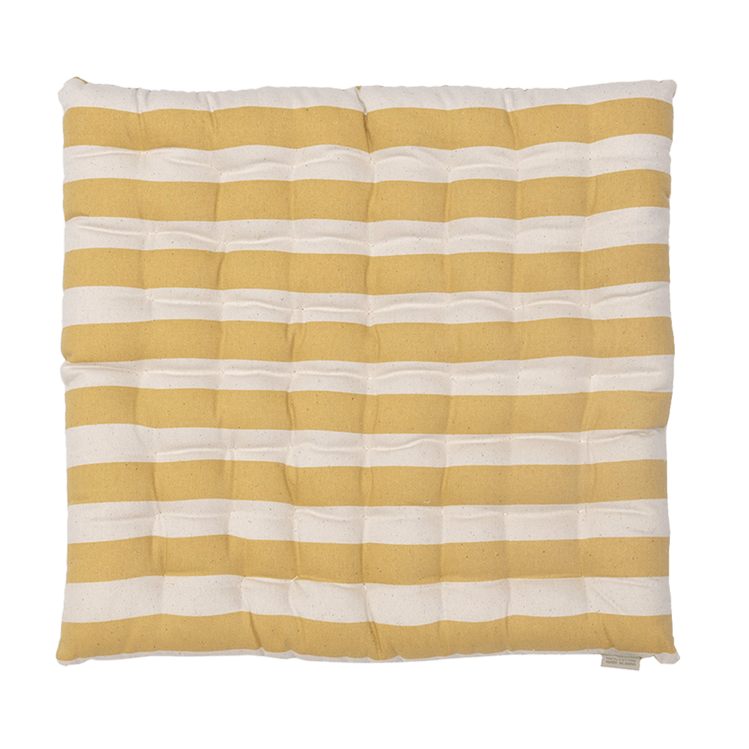 Tangier Mustard Stripe Cushion Pad - Alice Palmer & Co