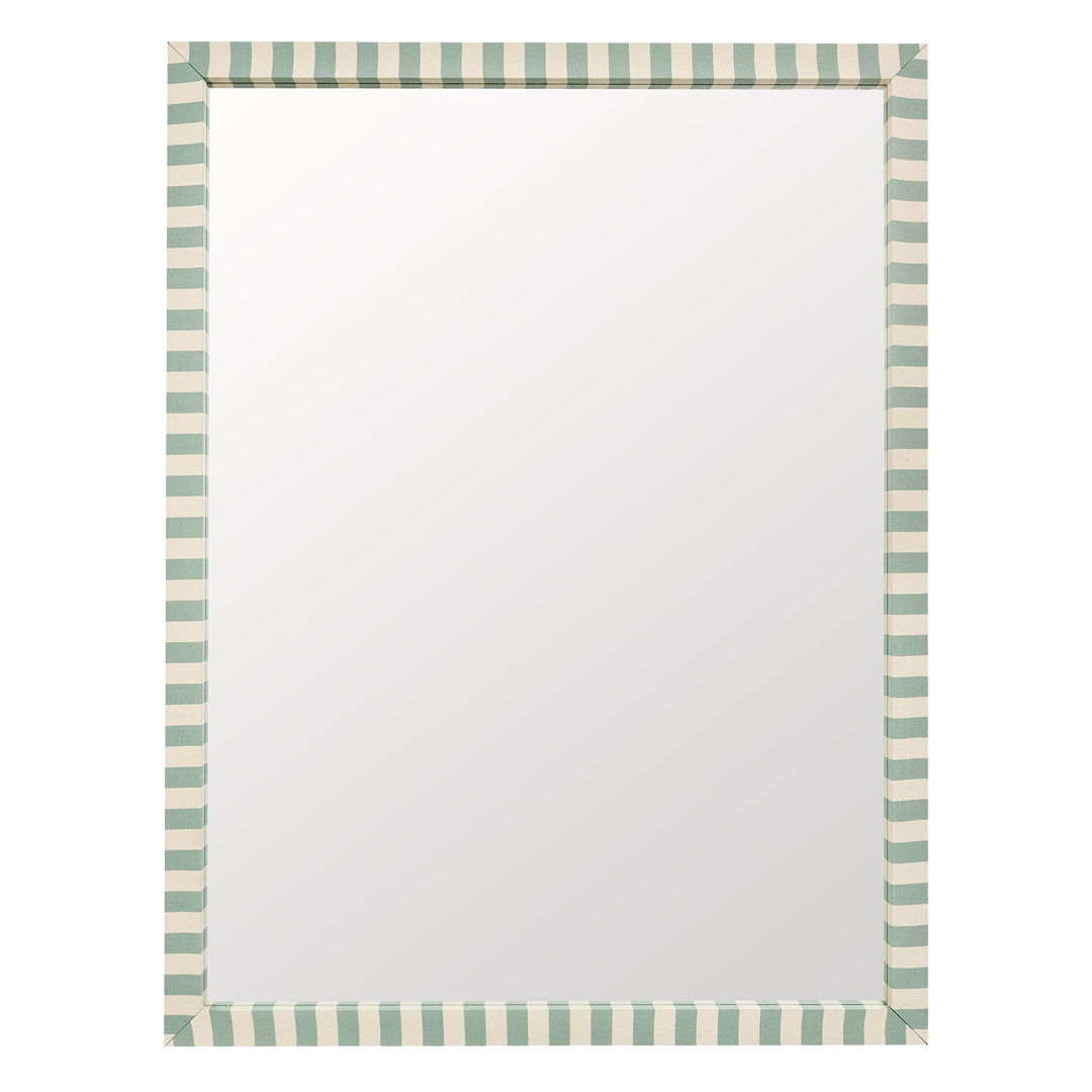 Iceberg Striped Fabric Mirror