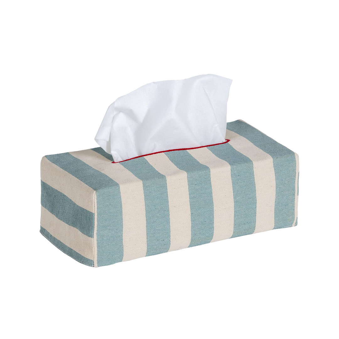 The OG Tangier Stripe Tissue Box Cover