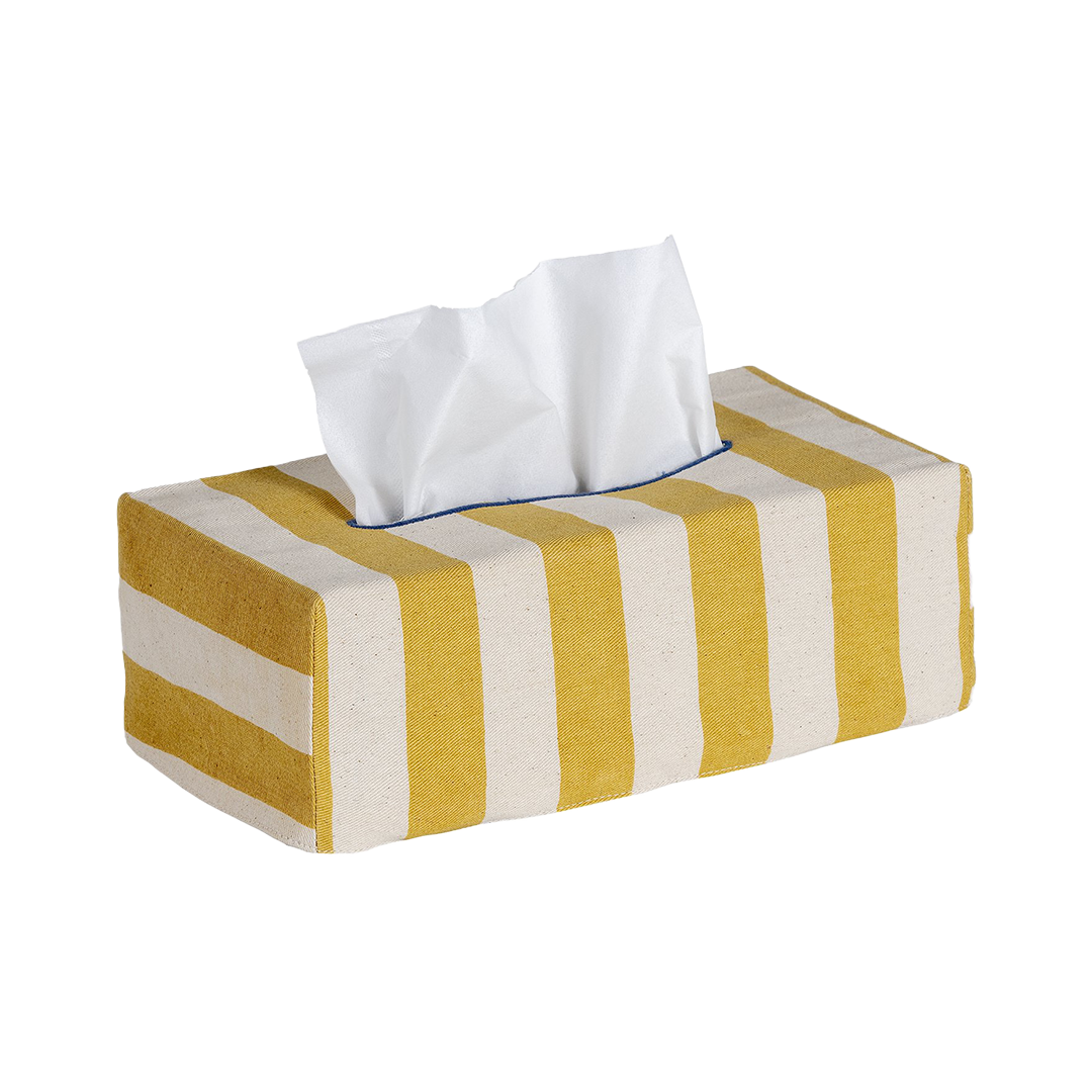 The OG Tangier Stripe Tissue Box Cover