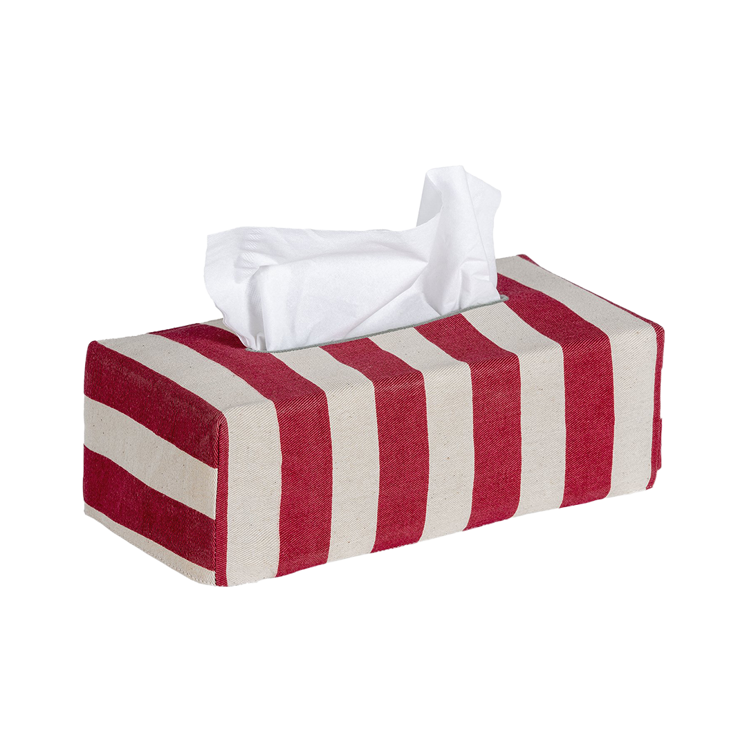 The OG Tangier Stripe Tissue Box Cover